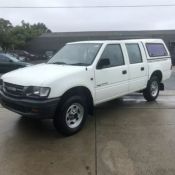 2001 Holden Rodeo Twin Cab Manual